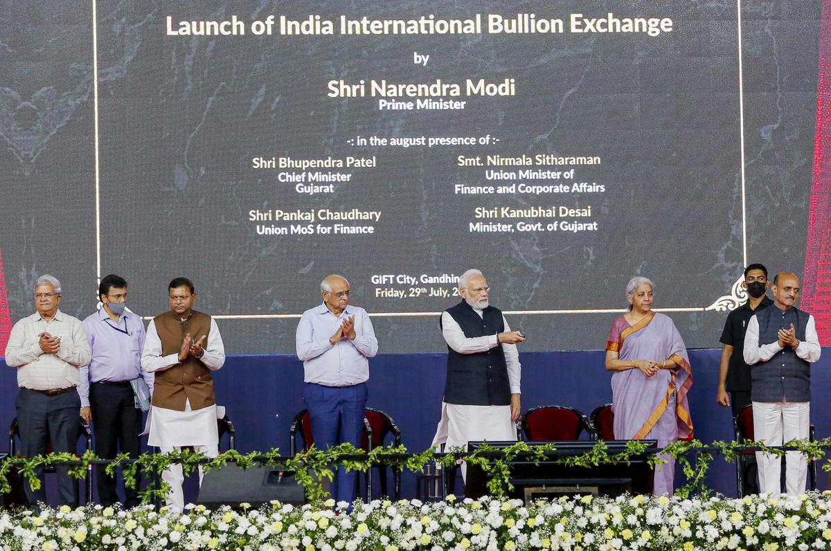 PM Modi inaugurates India’s first bullion exchange at GIFT city